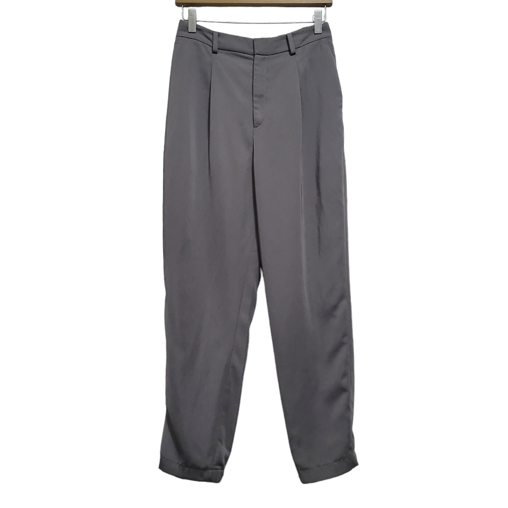 Uniqlo Brown High Waist Trousers Pants Size L